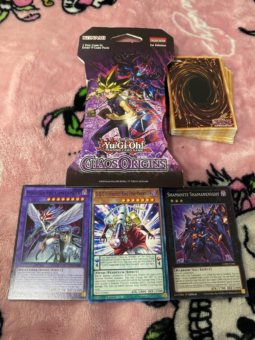 Yu-Gi-Oh! Chaos Origins Booster Pack – 29 Cards Included